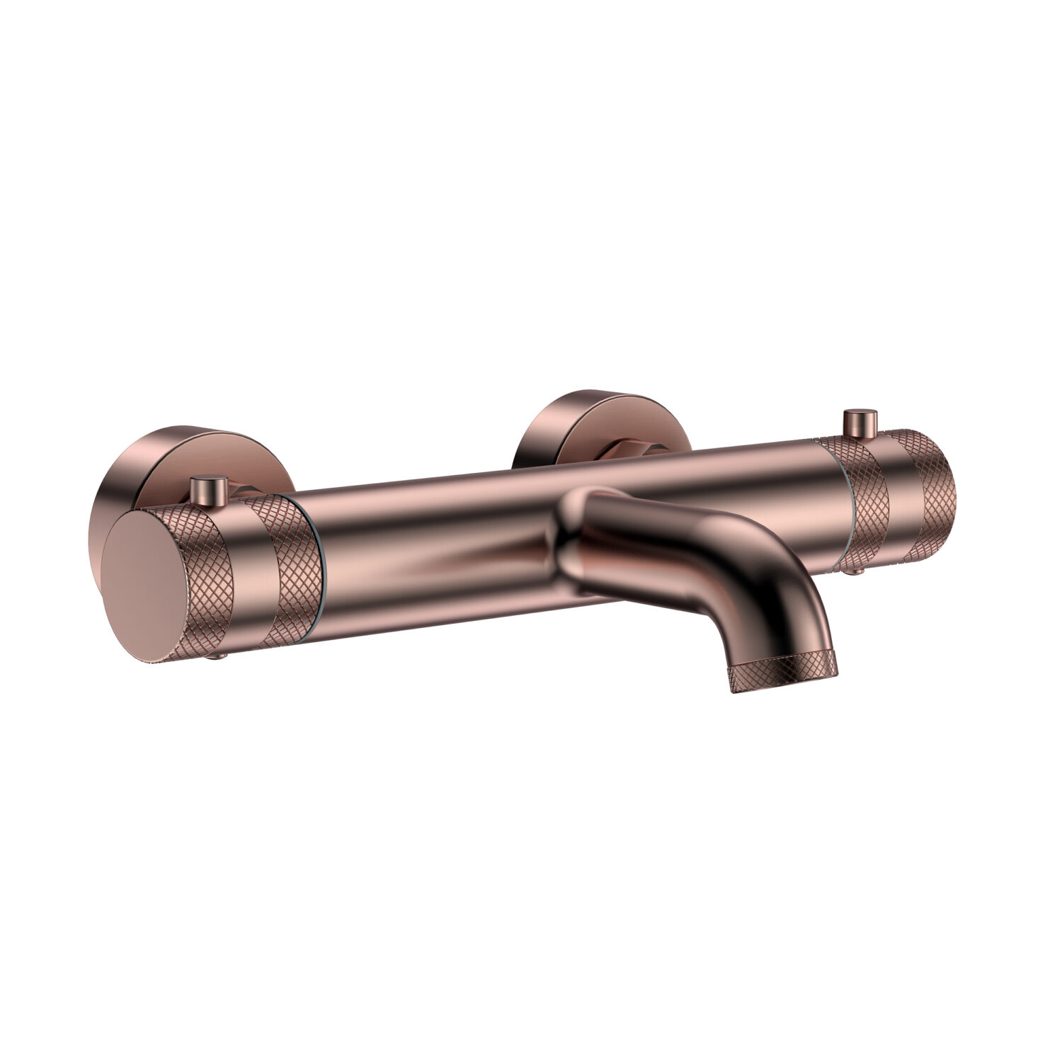 Kore Brushed Bronze Wall Mounted Bath Filler