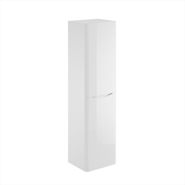 Belle 400mm Tall Boy Cabinet - Gloss White