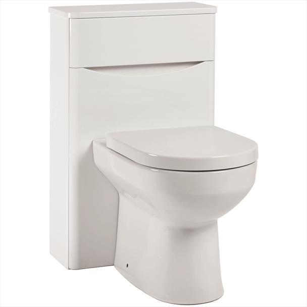 Belle 500mm WC Unit - Gloss White