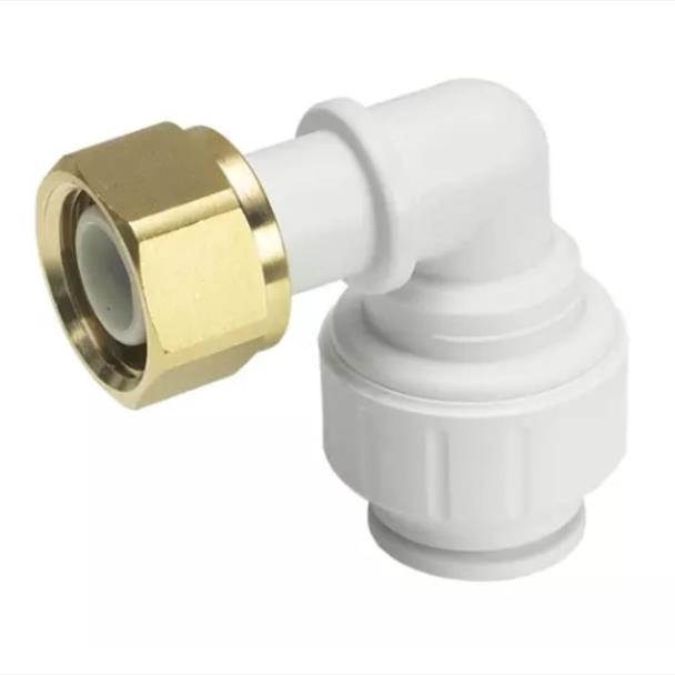 JG Speedfit Bent Tap Connector 15mm x 1/2" x 5