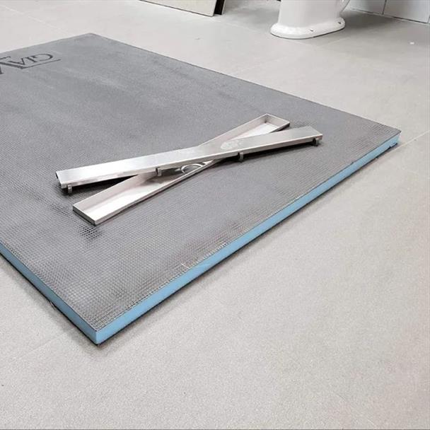 1200mm x 900mm x 30mm Wetroom Tray with Linear Drain