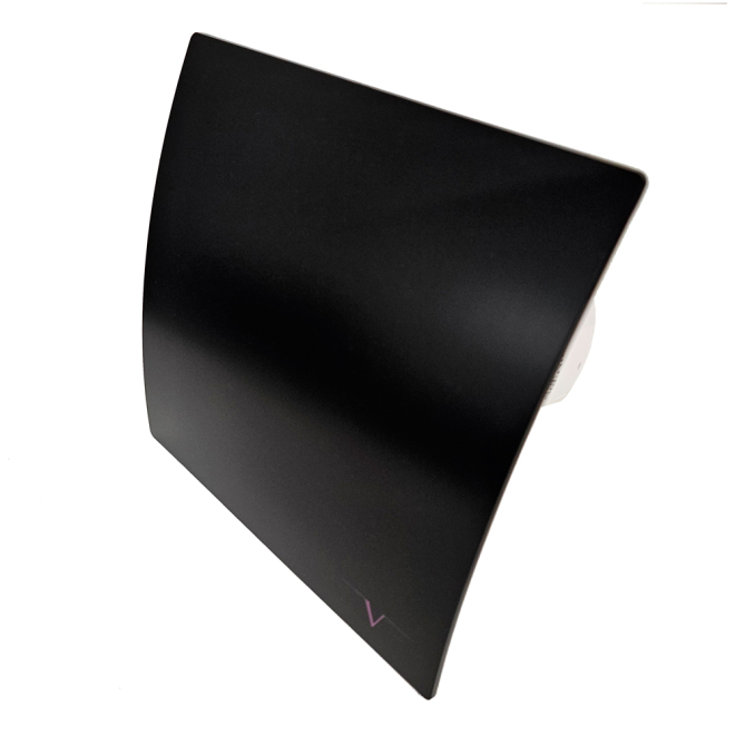 100mm Black Extractor Fan with Timer