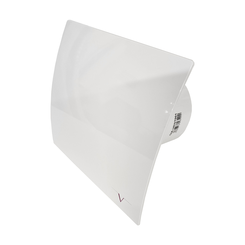 100mm White Extractor Fan with Timer