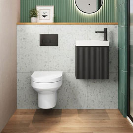 Fluted Cloakroom