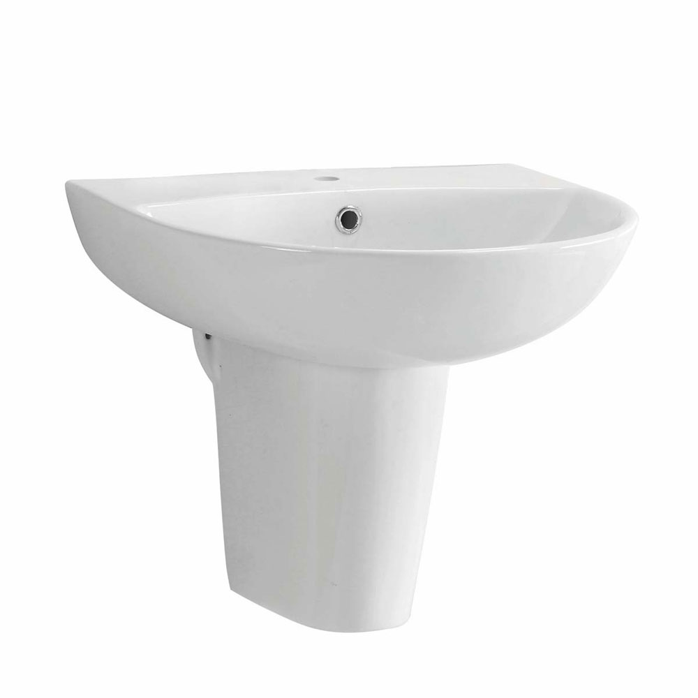 450mm Basin & Semi-Pedestal