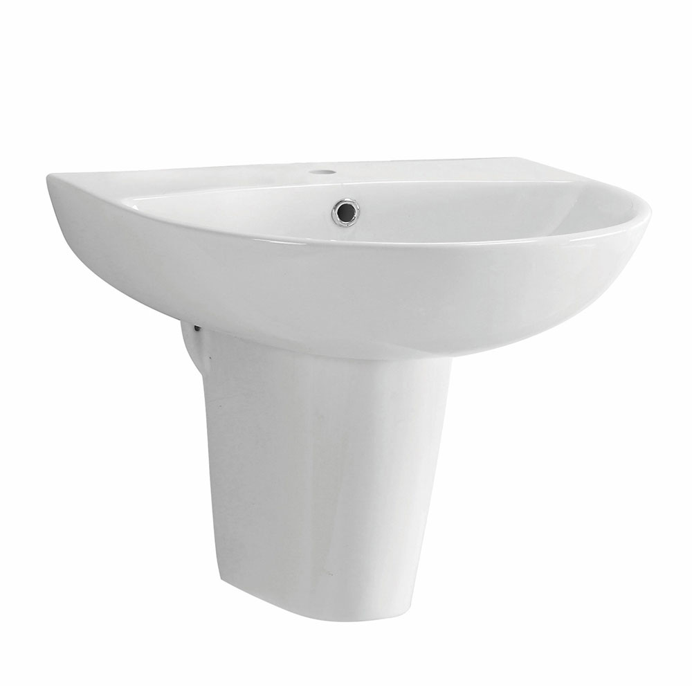 550mm Basin & Semi-Pedestal