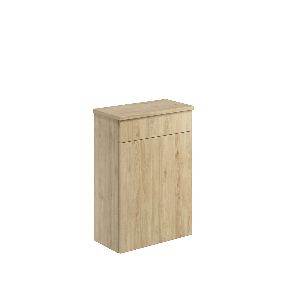 Aubry 500mm WC Unit - Davos Oak