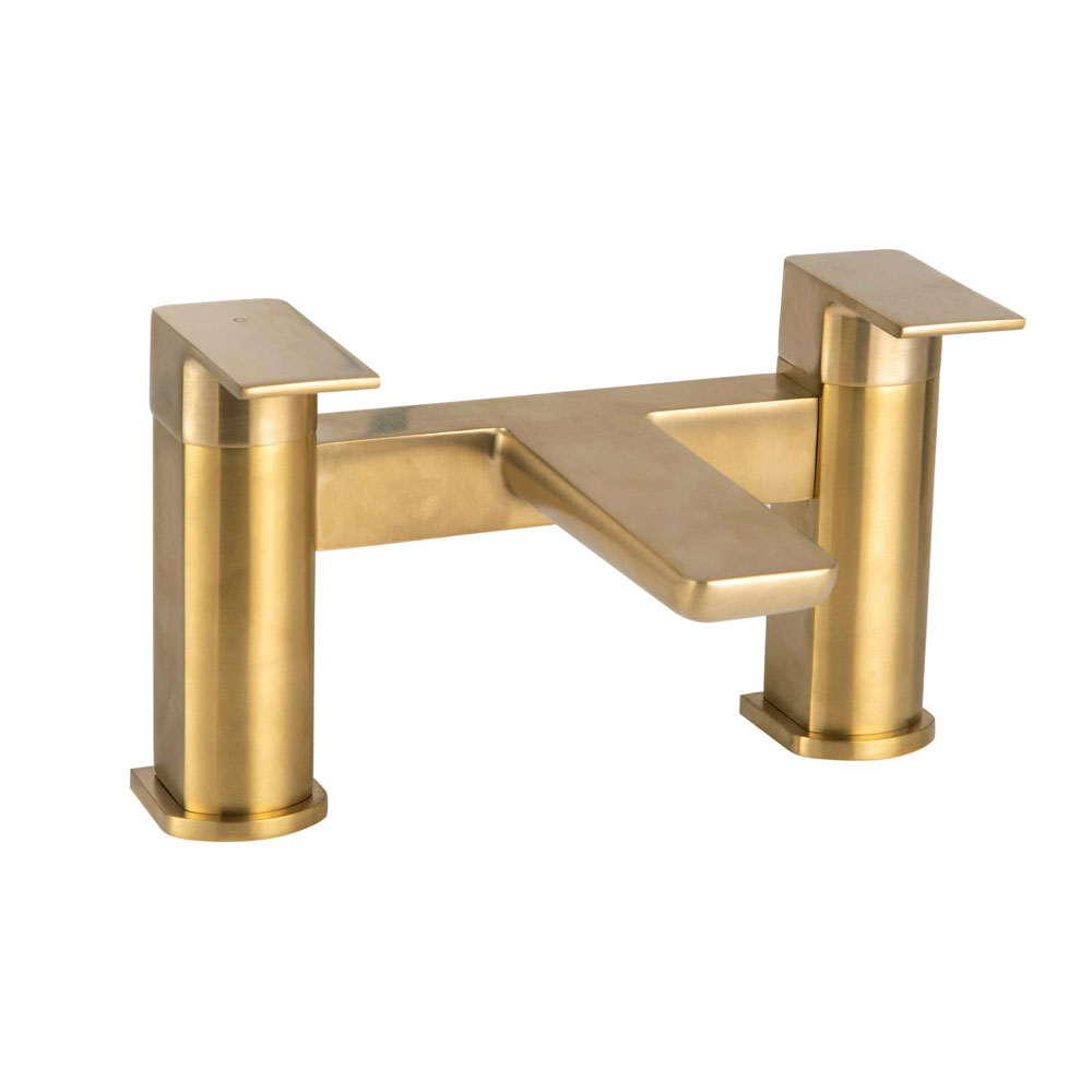 Amura Brushed Brass Bath Filler