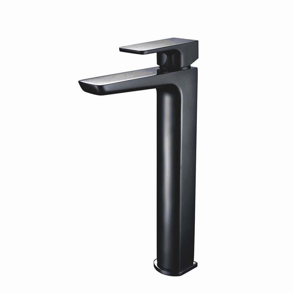 Amura Black Tall Mono Basin Mixer