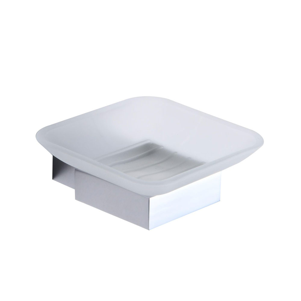 Albie Soap Dish Holder Chrome
