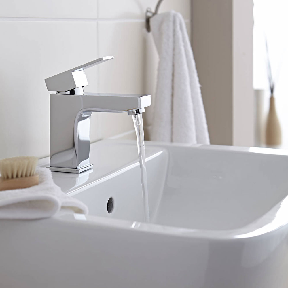 Aliment Mono Basin Mixer with Click Waste