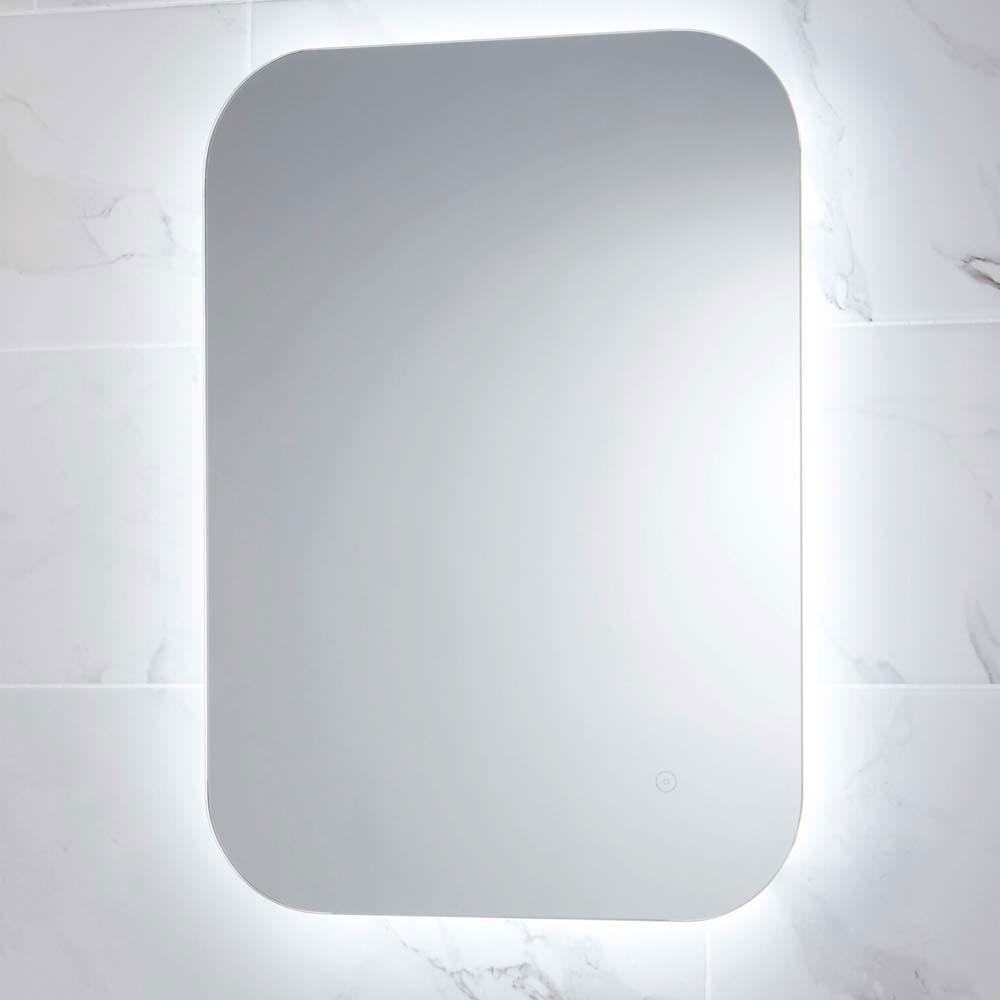 Aurora 600x1200mm LED Mirror with Demister Pad & Shaver Socket 
