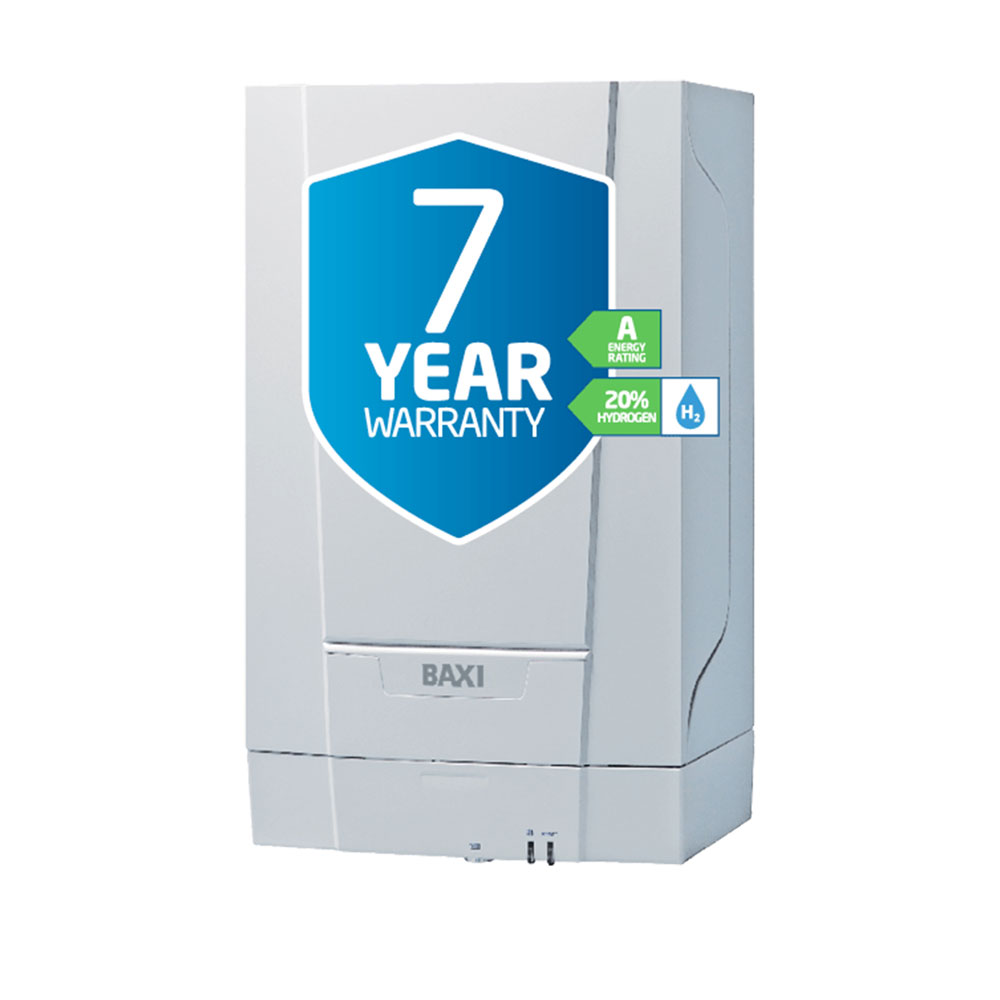 Baxi 619 19kW 600 Series HE Regular (Open Vent) Boiler Natural Gas & Horizontal Flue