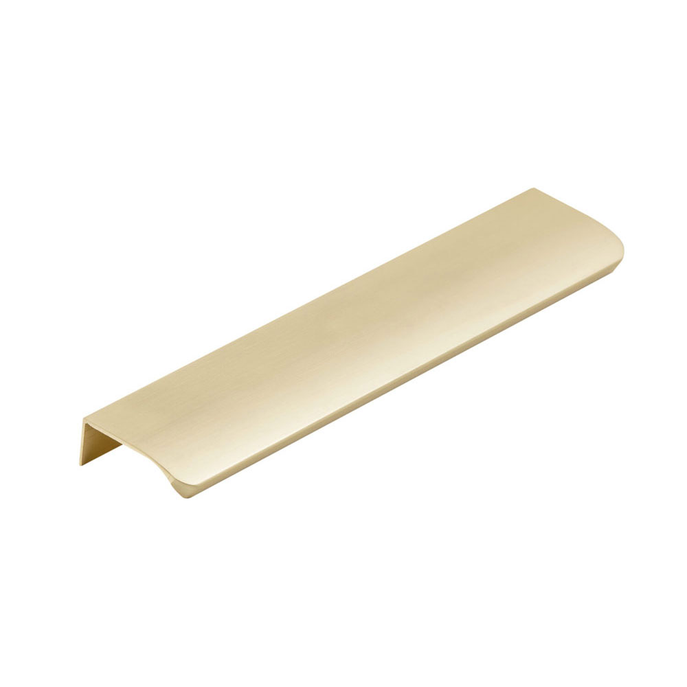 Brushed Brass Flat 200mm Ezme Handle 