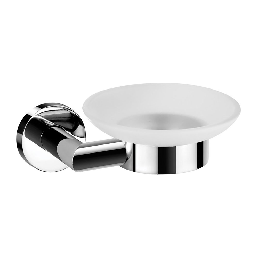 Belle Soap Dish Holder Chrome