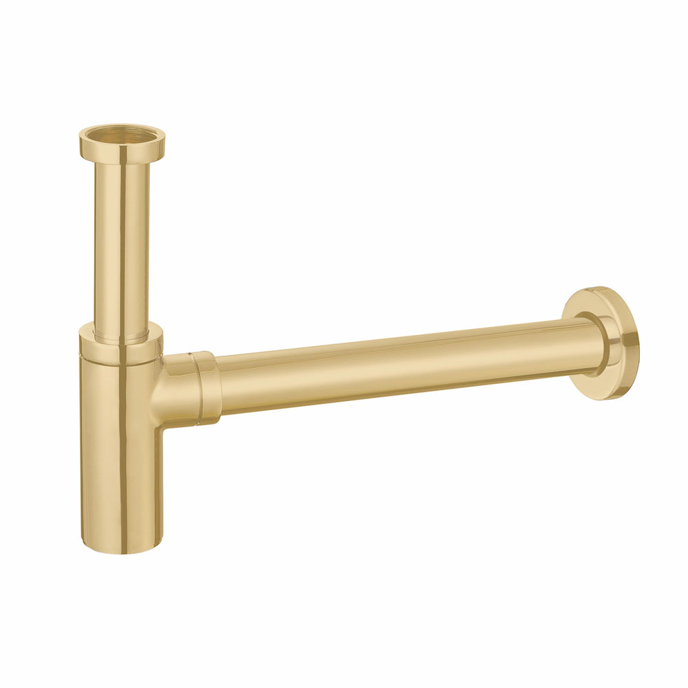 Brushed Brass Minimalist Bottle Trap