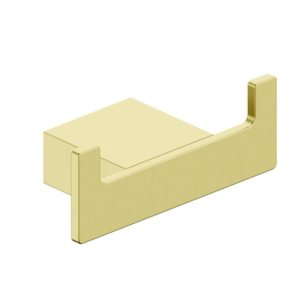 Brushed Brass Robe Hook
