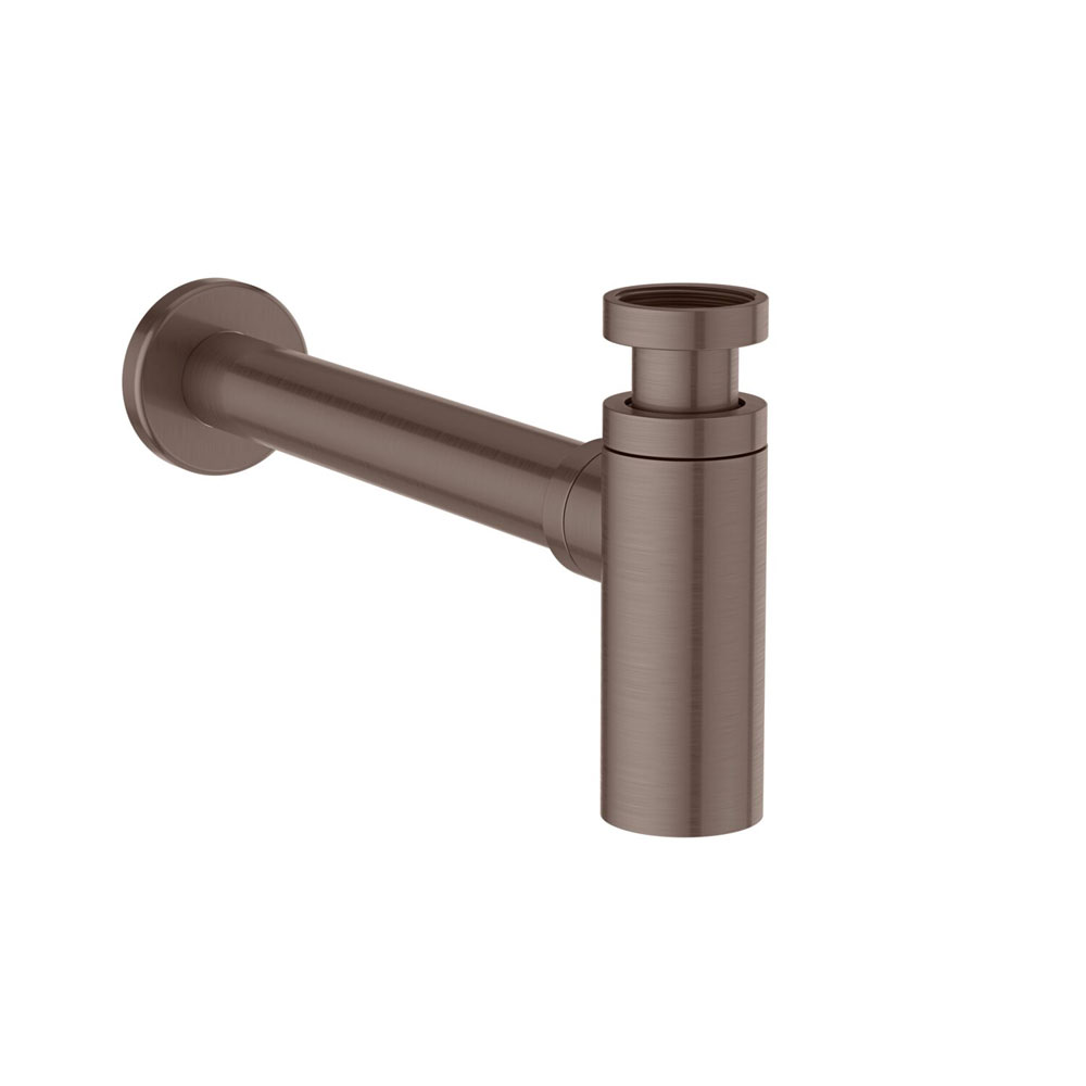 Brushed Bronze Minimalist Bottle Trap 