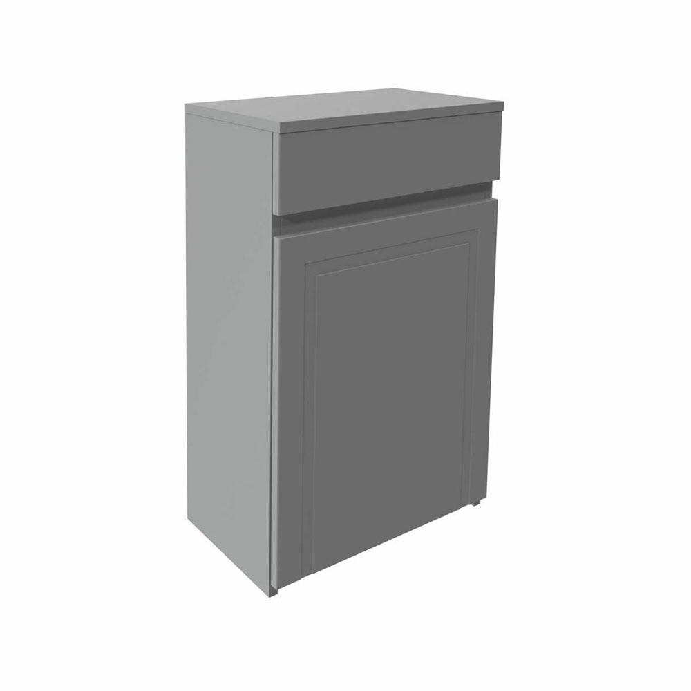 Classic 500mm WC Unit - Silk Stone Grey 