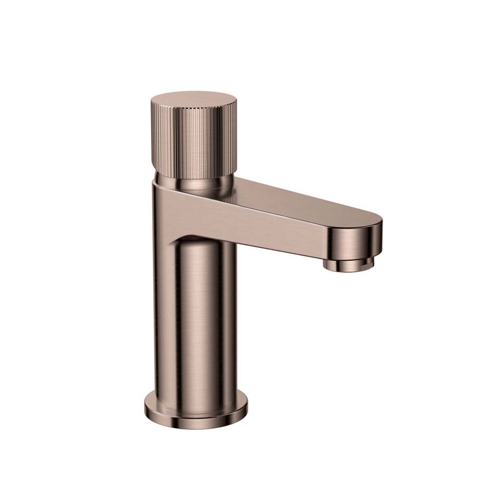 Coco Brushed Bronze Mono Basin Mixer