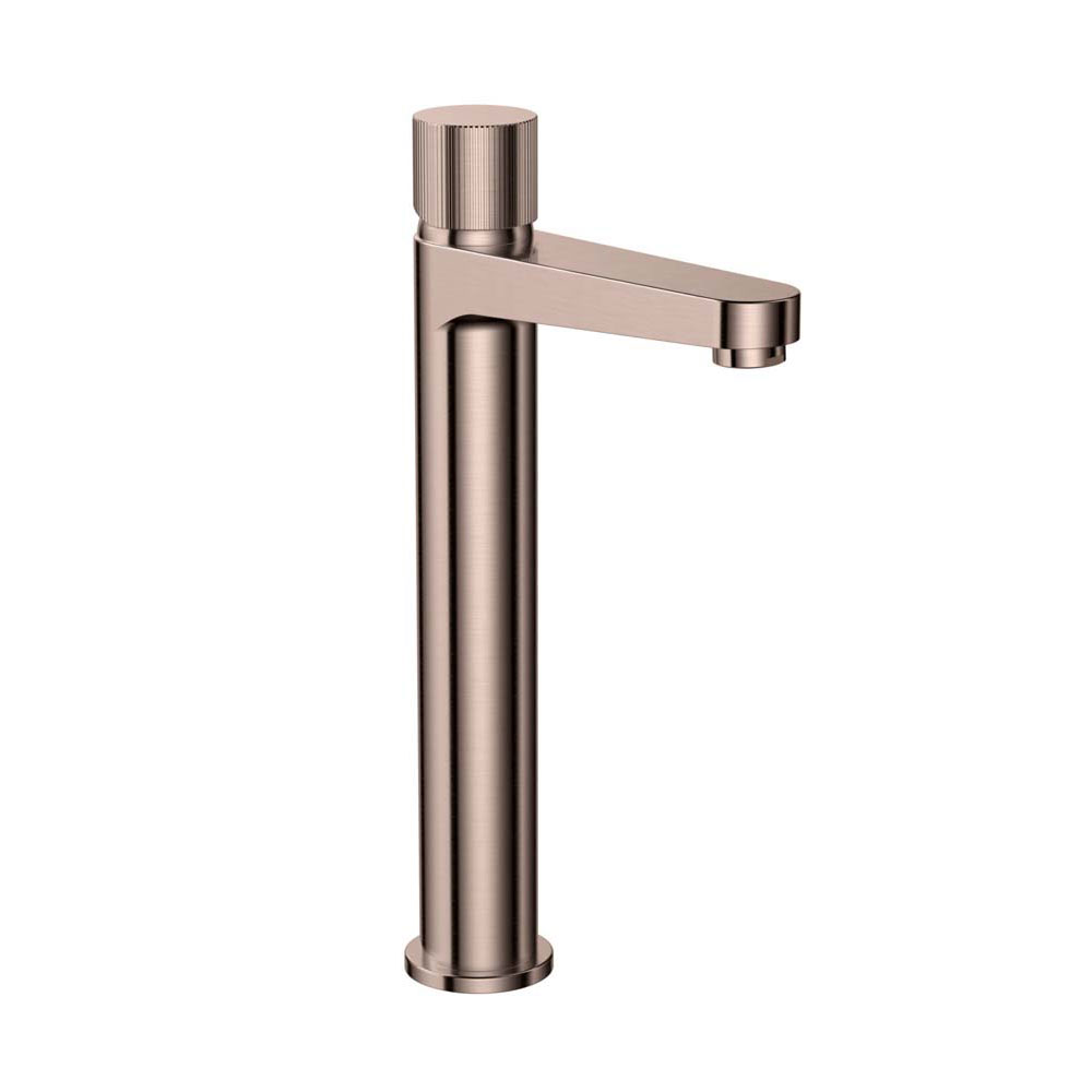 Coco Brushed Bronze Tall Mono Basin Mixer