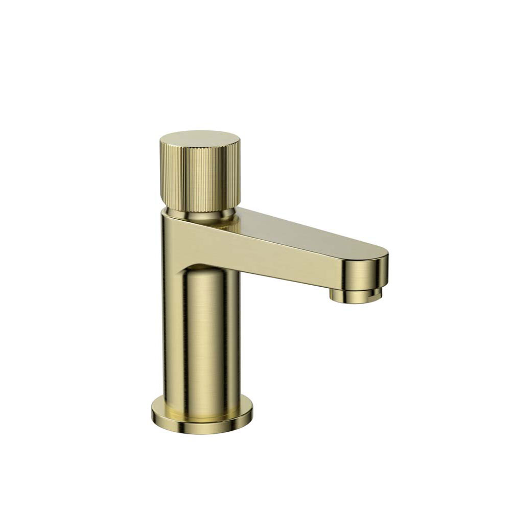 Coco Brushed Brass Mini Mono Basin Mixer