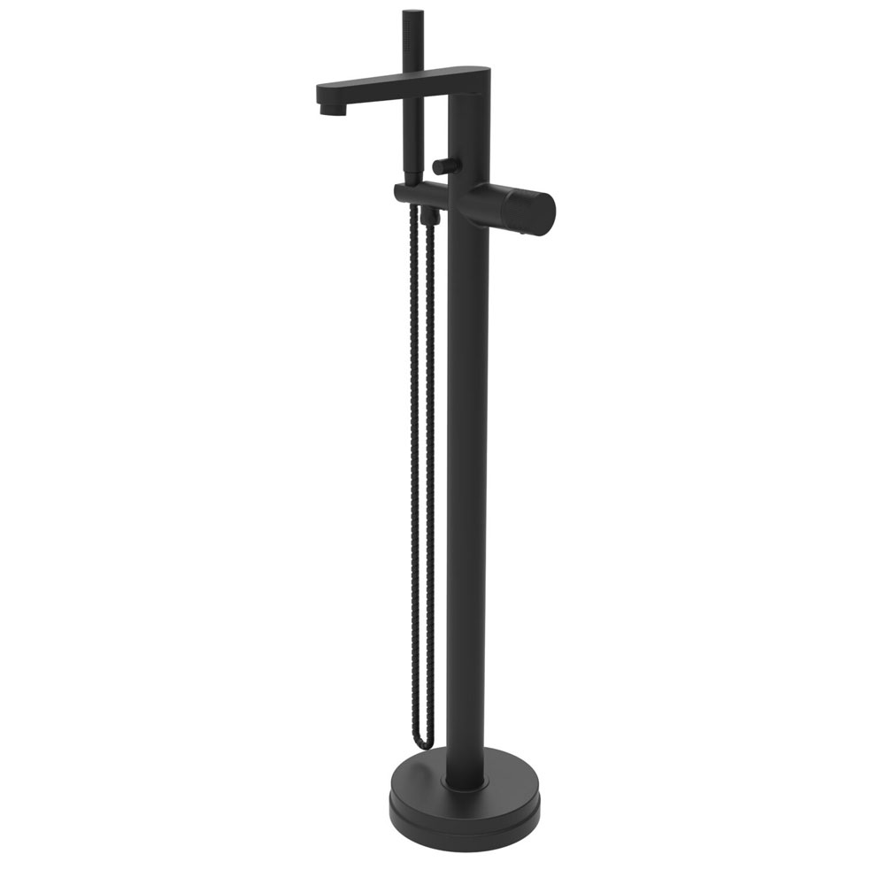 Coco Black Freestanding Bath Shower Mixer