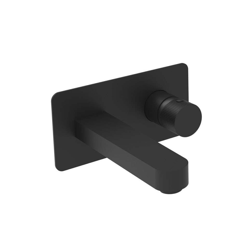 Coco Black Wall Mounted Tap