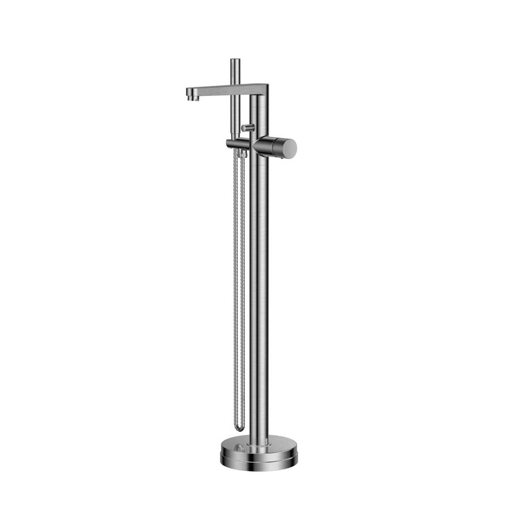 Coco Gunmetal Freestanding Bath Shower Mixer
