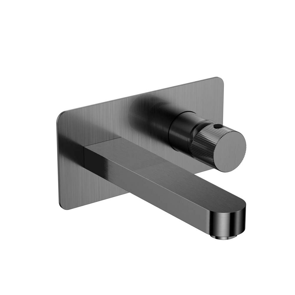 Coco Gunmetal Wall Mounted Tap
