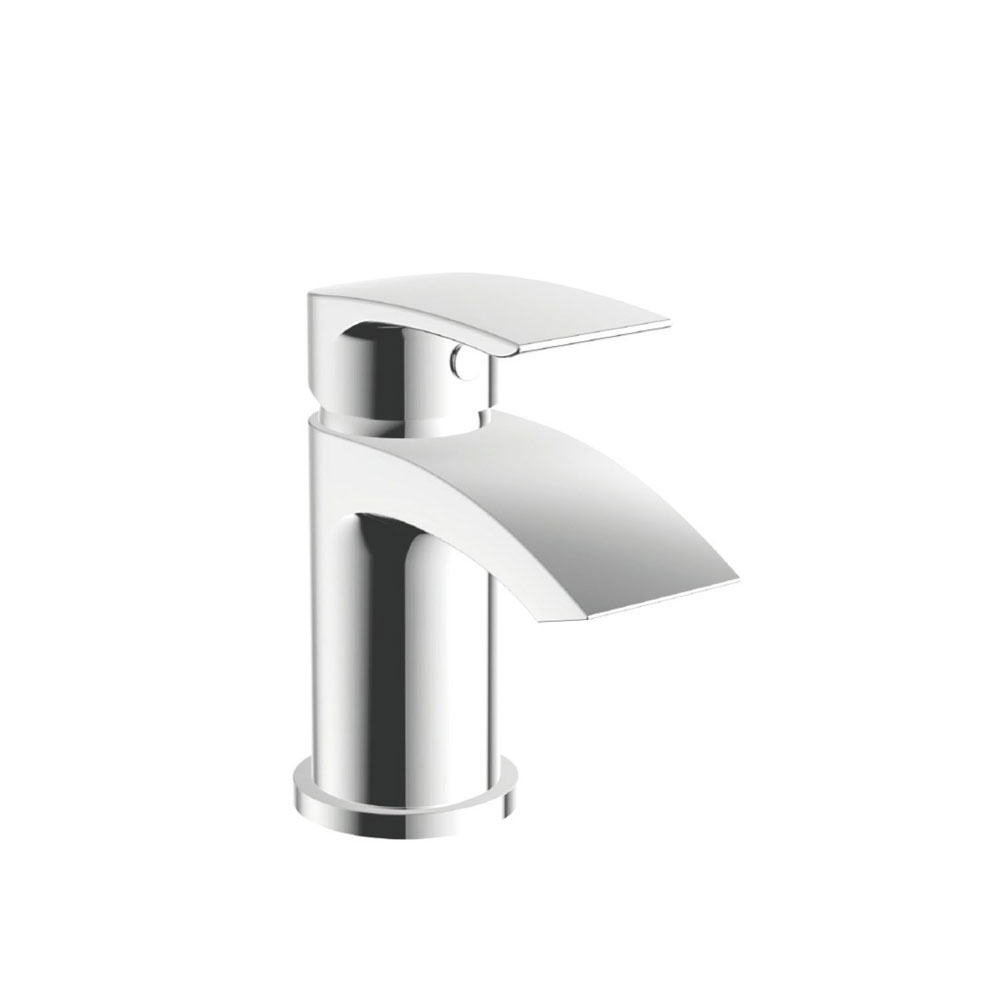 Chrome Bellini Mini Mono Basin Mixer & Waste 