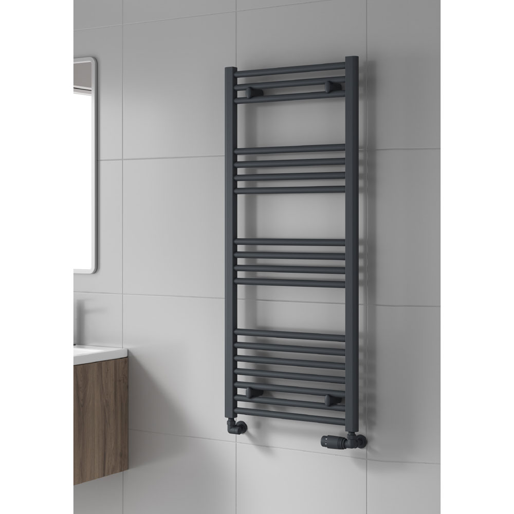 Capo Towel Rail - 400 X 800 Flat Anthracite