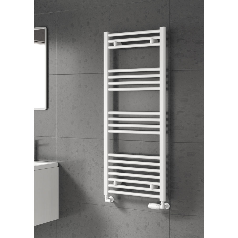 Capo Towel Rail - 400 X 800 Flat White