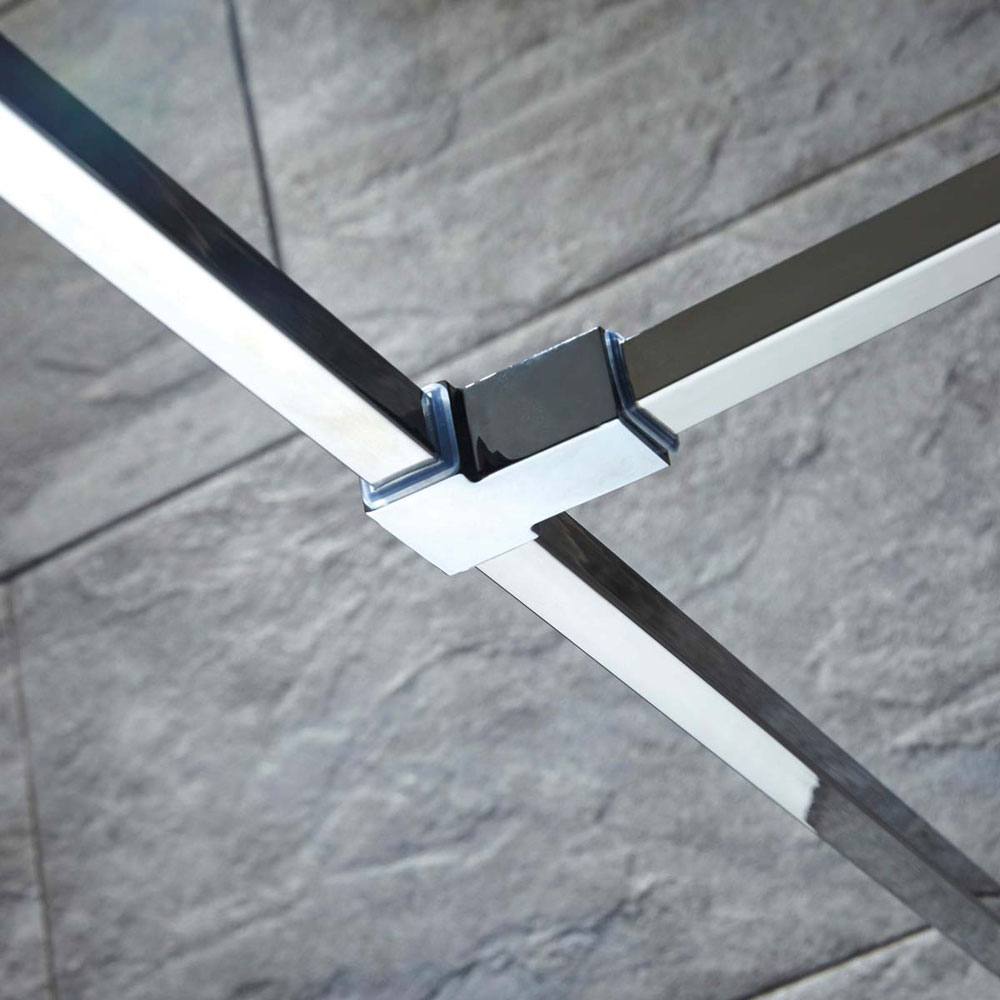 Chrome T Joining Piece for Bracing Bars