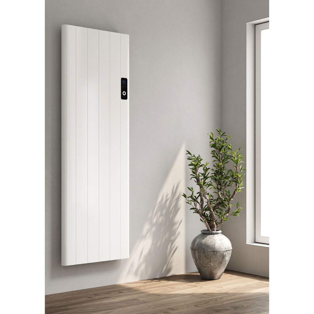 Maia Electric Radiator White Vertical