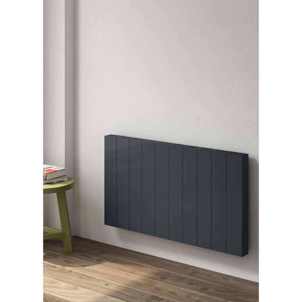 Nika  Electric Radiator Anthracite Horizontal 
