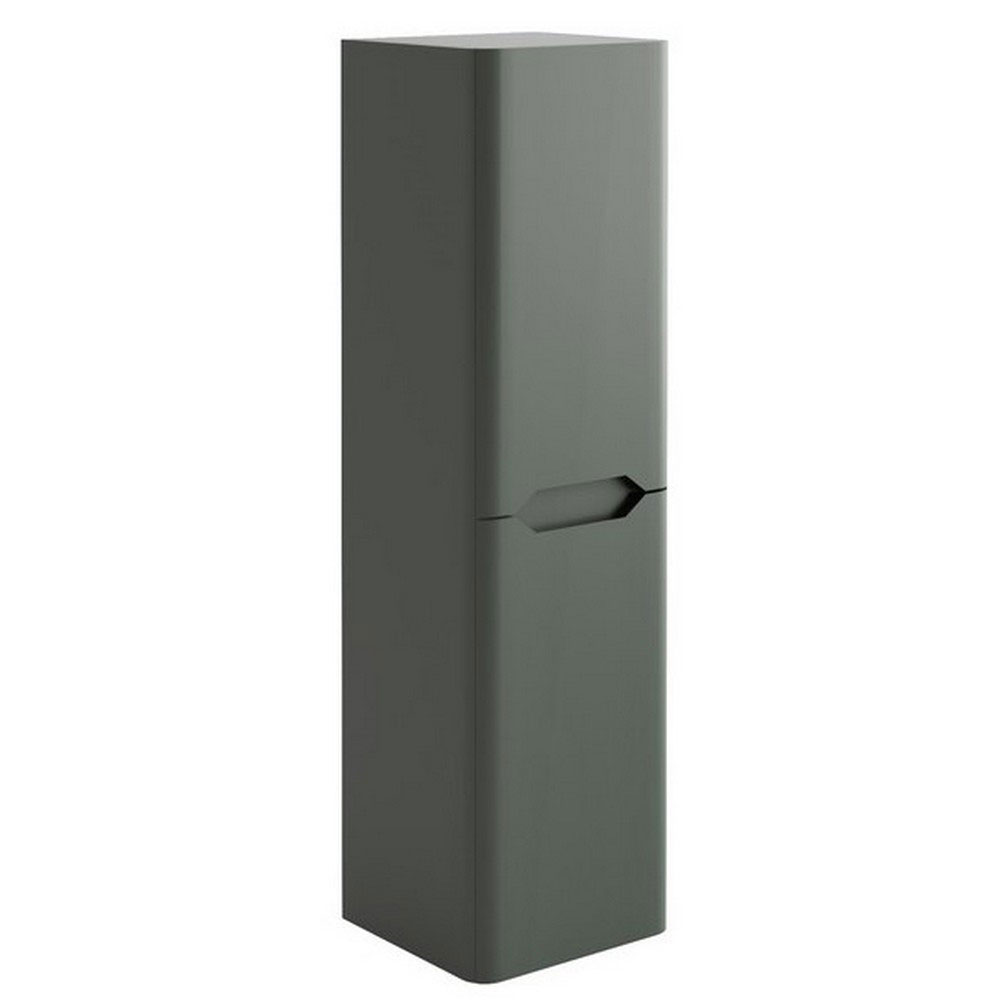 Elle 1400mm Tall Boy Wall Hung Unit - Matt Anthracite 