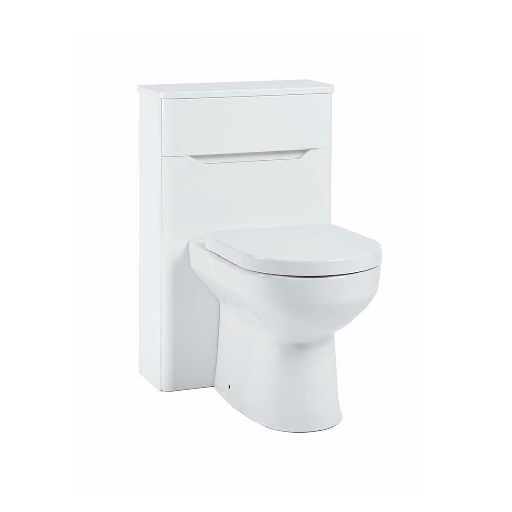 Elle 500mm WC Unit - High Gloss White