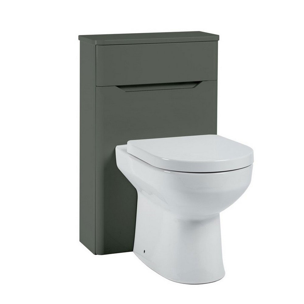Elle 500mm WC Unit - Matt Anthracite 