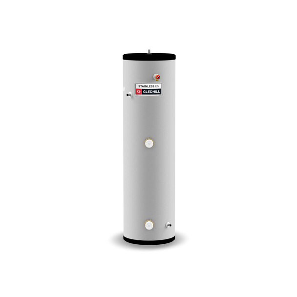 Gledhill ES DIRECT Unvented Stainless Steel Hot Water Cylinder - 90 Litre