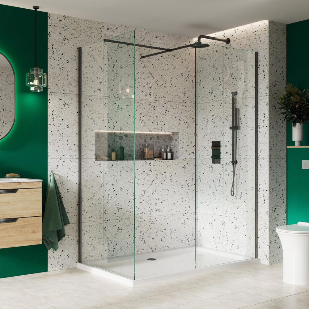 Gunmetal Profile Pack for Wetroom Panels