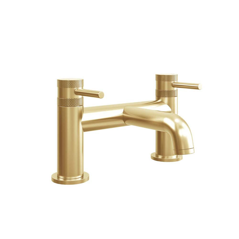 Kore Brushed Brass Bath Filler