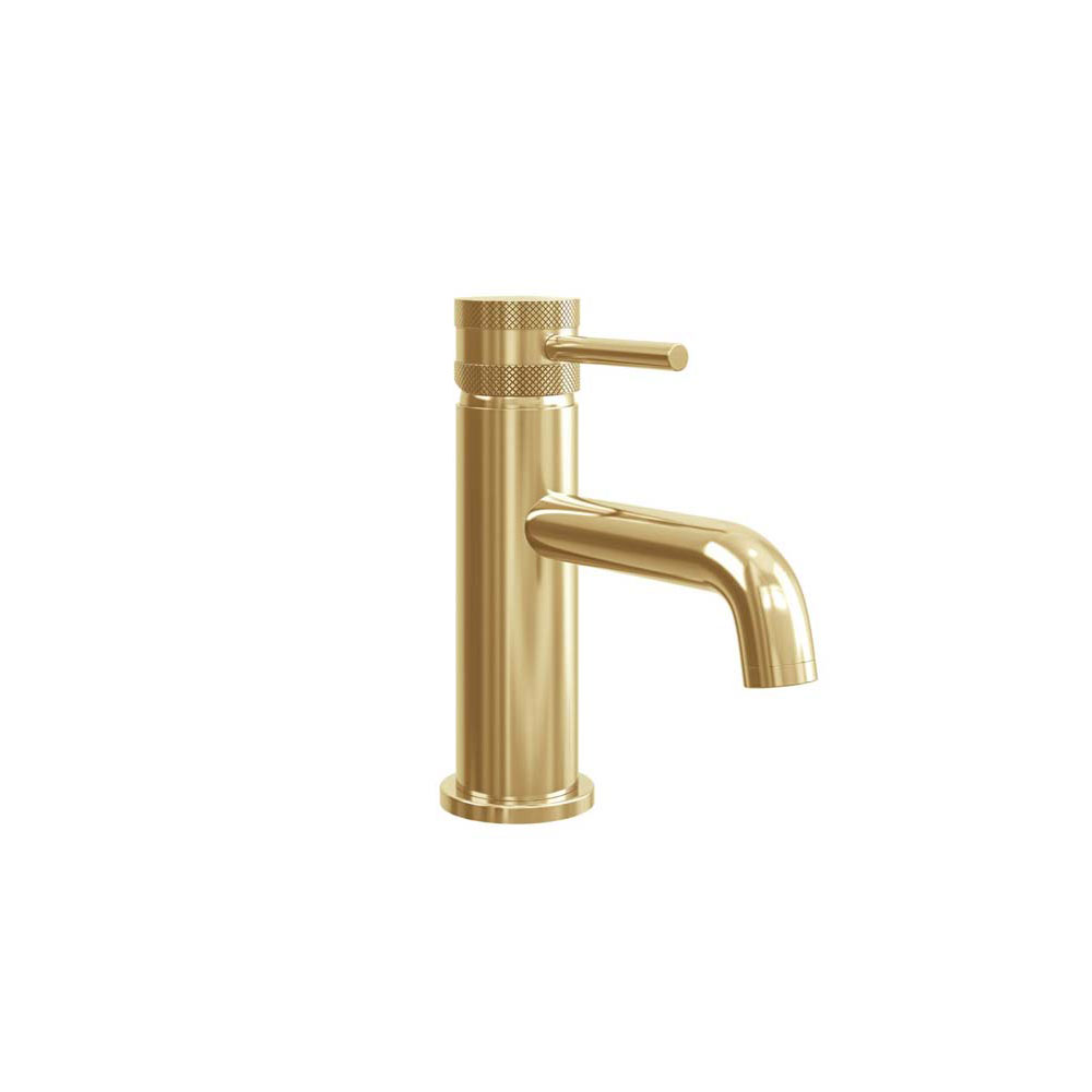 Kore Brushed Brass Mono Basin Mixer