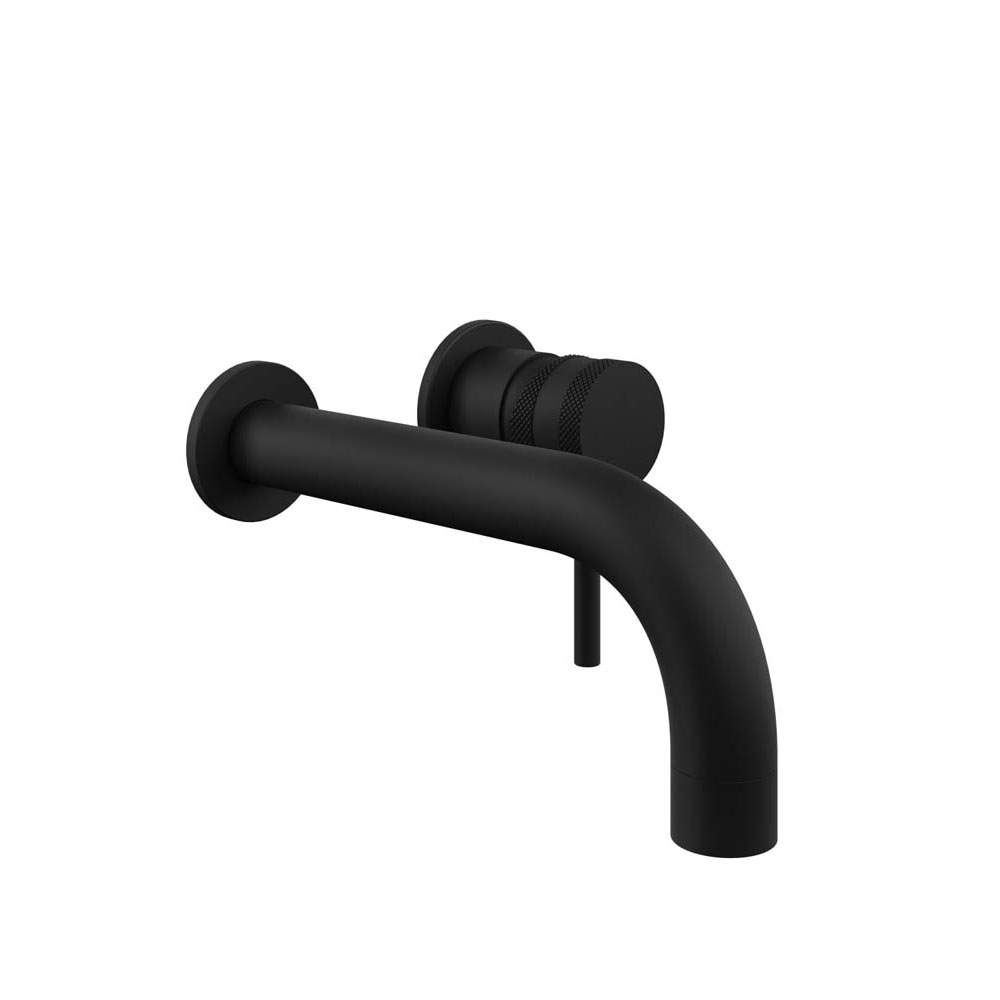 Kore Black Wall Mounted Basin / Bath Mixer