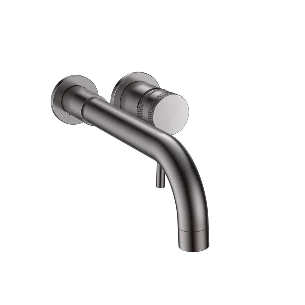 Kore Gunmetal Wall Mounted Basin / Bath Mixer