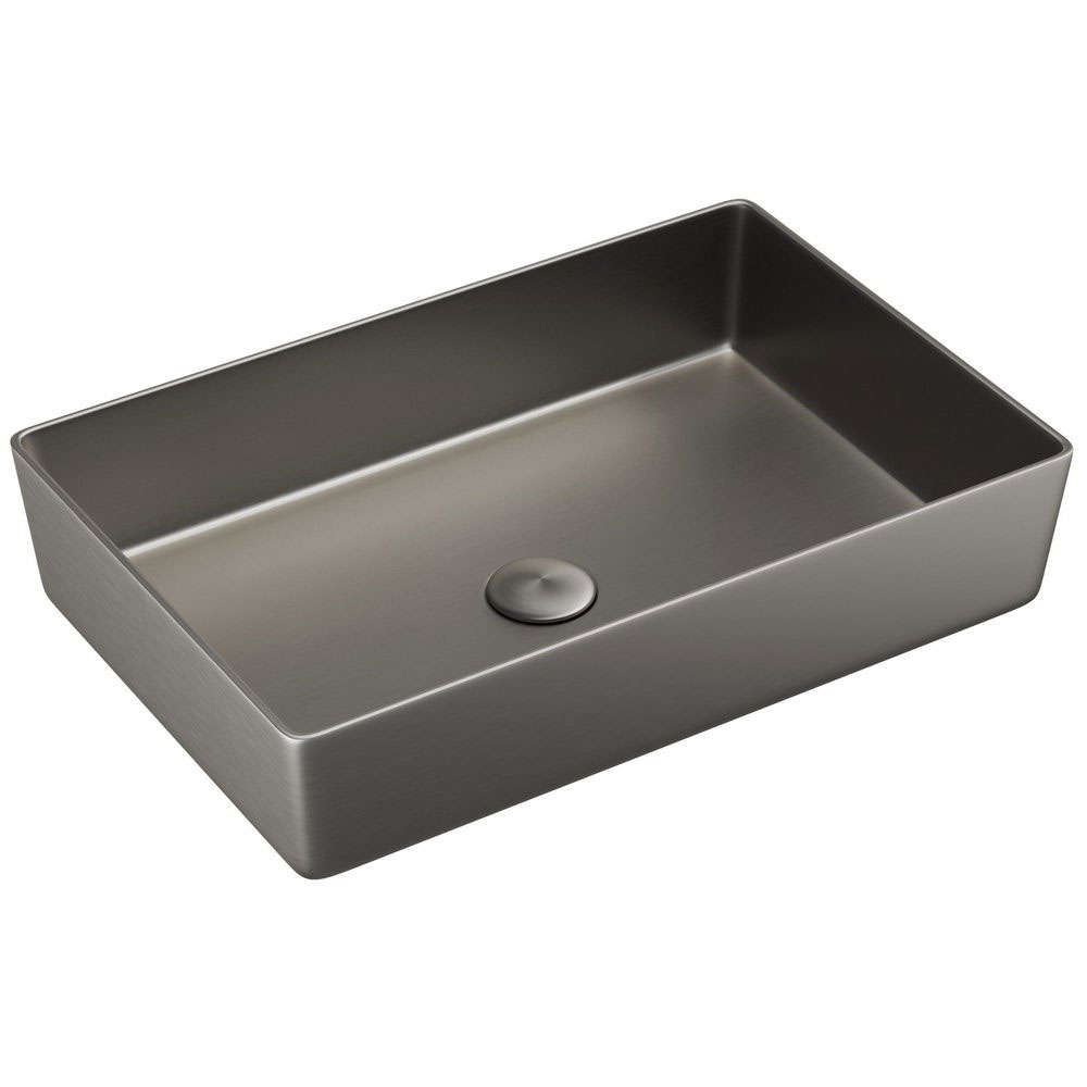 Kore Gunmetal Metal Countertop Basin 