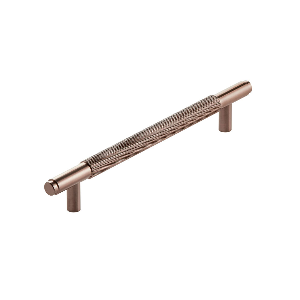 Knurled 250mm Brushed Bronze Handle