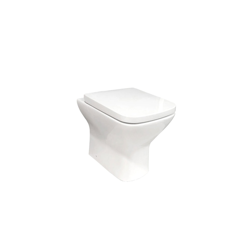 Port Rimless Back To Wall Pan & Wrap Over Seat
