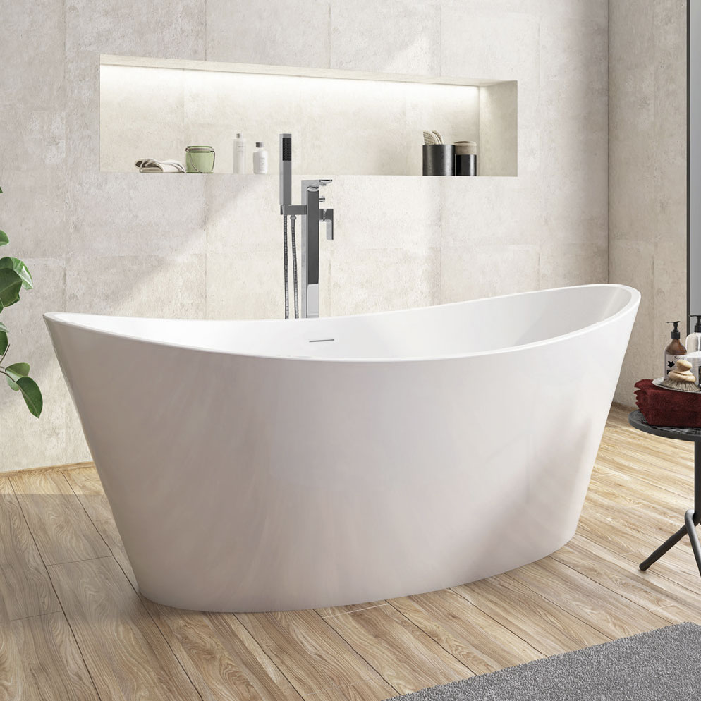 1700 x 780mm Ruby Freestanding Bath