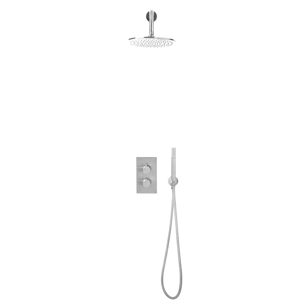 Kore Chrome Round Handle, Headset & Mounting Bracket